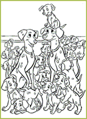 Pongo Perdita et les 101 dalmatiens